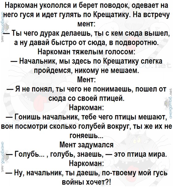 Хочешь анекдот. Рецепт гуся анекдот. Мой Гусь войны не хочет анекдот. Гусь тоже войны не хочет.