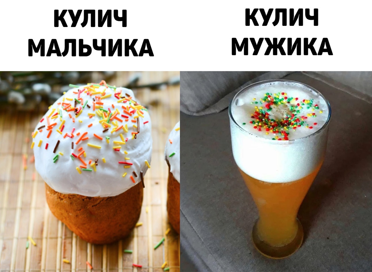 Пивной кулич