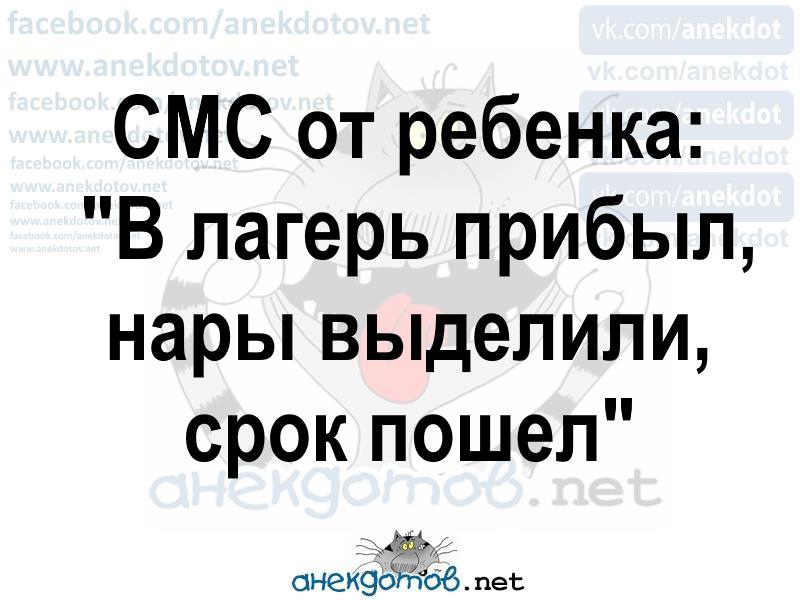 Сойти выделить. Смс от ребенка в лагерь. Нары выделили срок пошел.